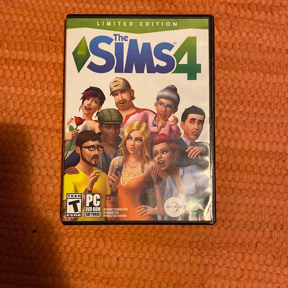 Sims 4 limited edition disc
